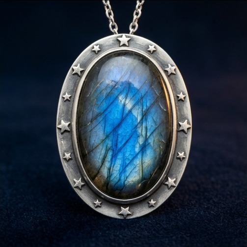 Labradorite Nebula Pendant
