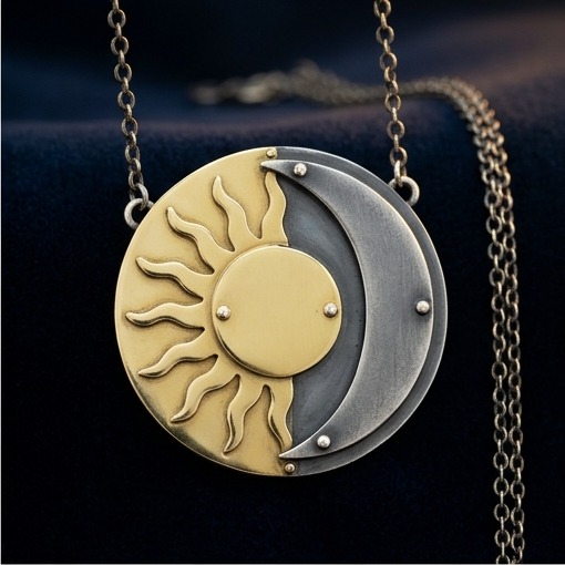 Nocturne Sun and Moon Medallion