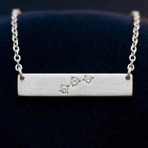 Orion's Belt Bar Pendant