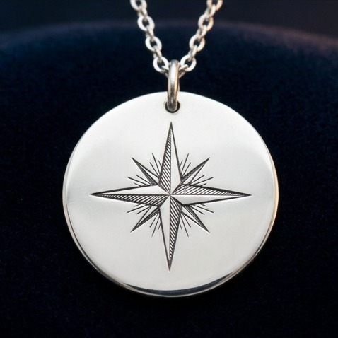 Polaris Compass Pendant