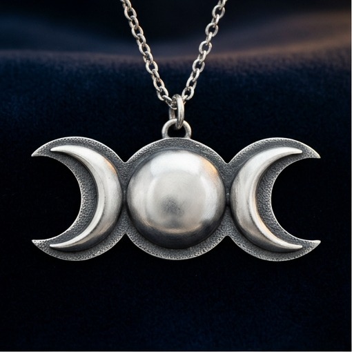 Waxing and Waning Triple Moon